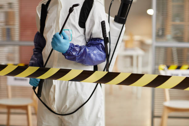 Professional Blood Cleanup technician working in Nicasio, CA